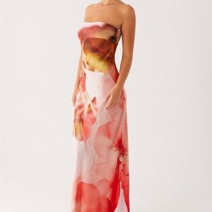 Peppermayo Kunis Maxi Dress - Peach Rose